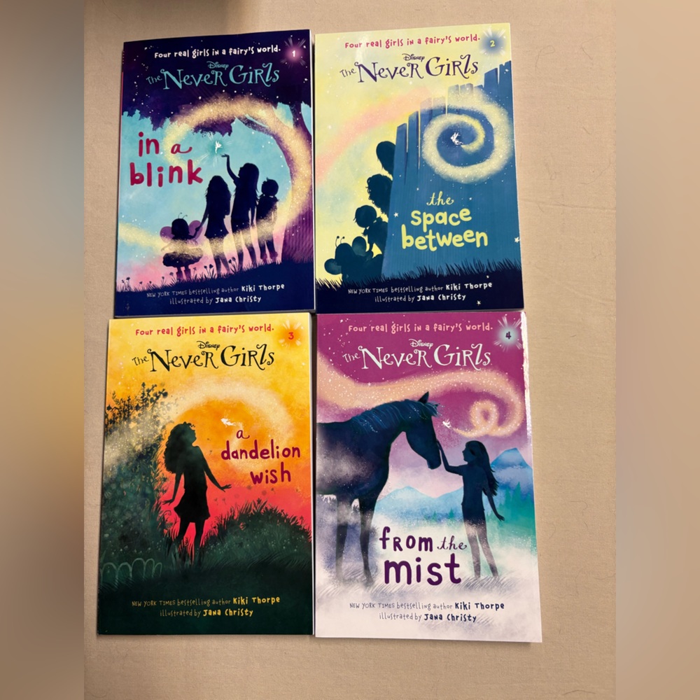 Disney The Never Girls Collection #1 Book Set